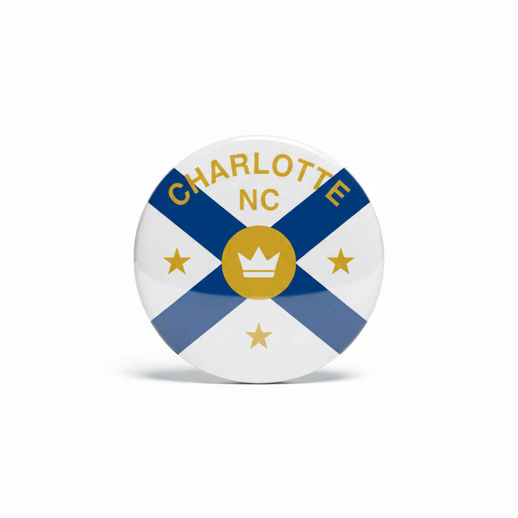 Silk Ribbon Bow Pin Button 2.25-inch
