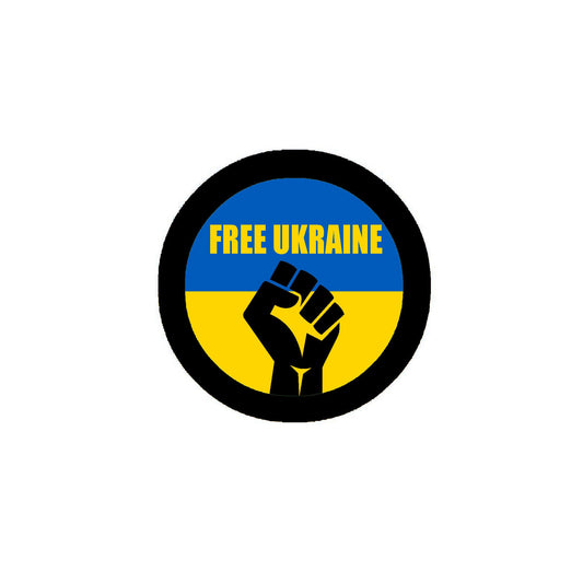 Badge Ukraine Libre 2,25" Liberty