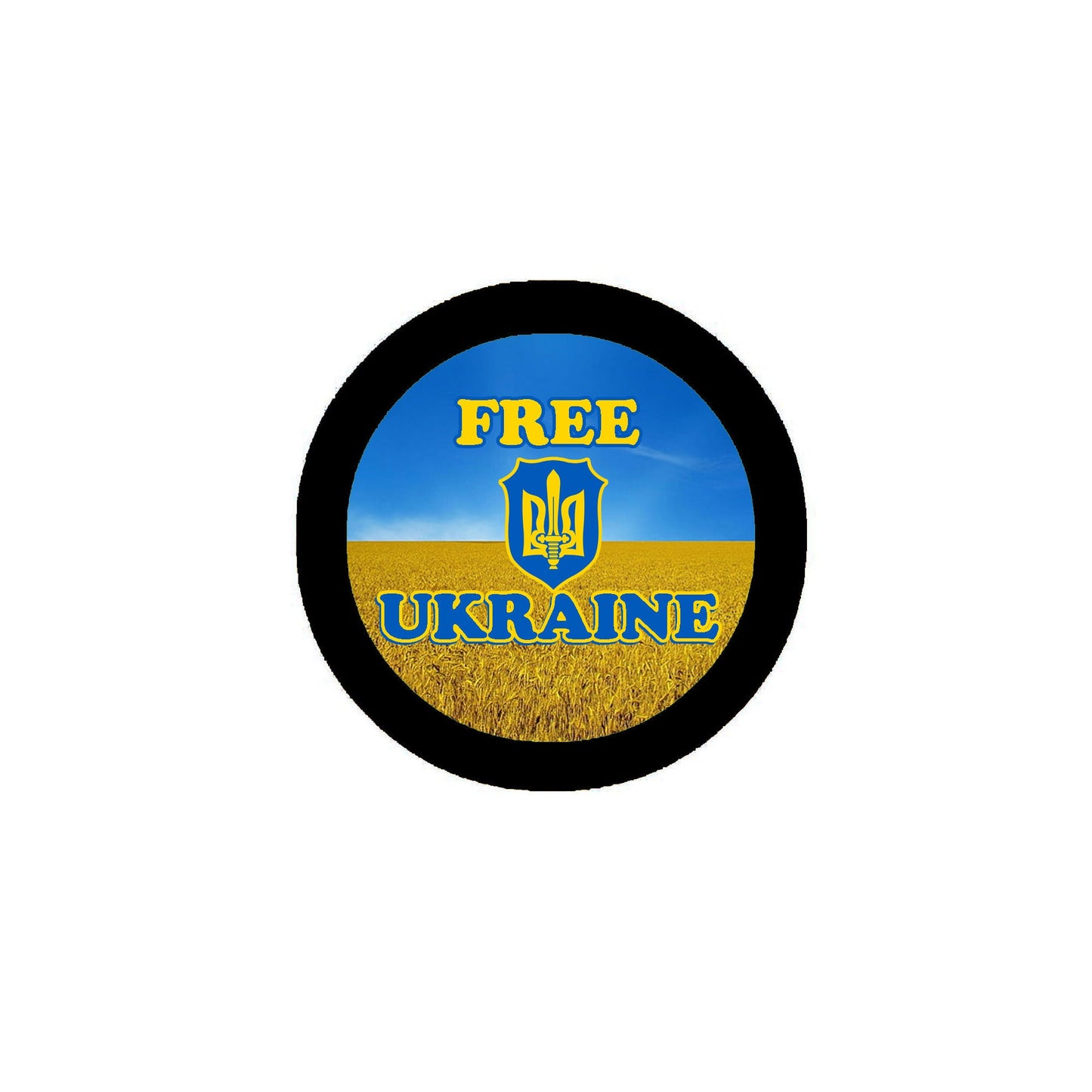 Lot de 12 badges ukrainiens gratuits de 2,25 pouces Glory Ukraine