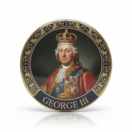 GEORGE III Pinback 2.25-inch