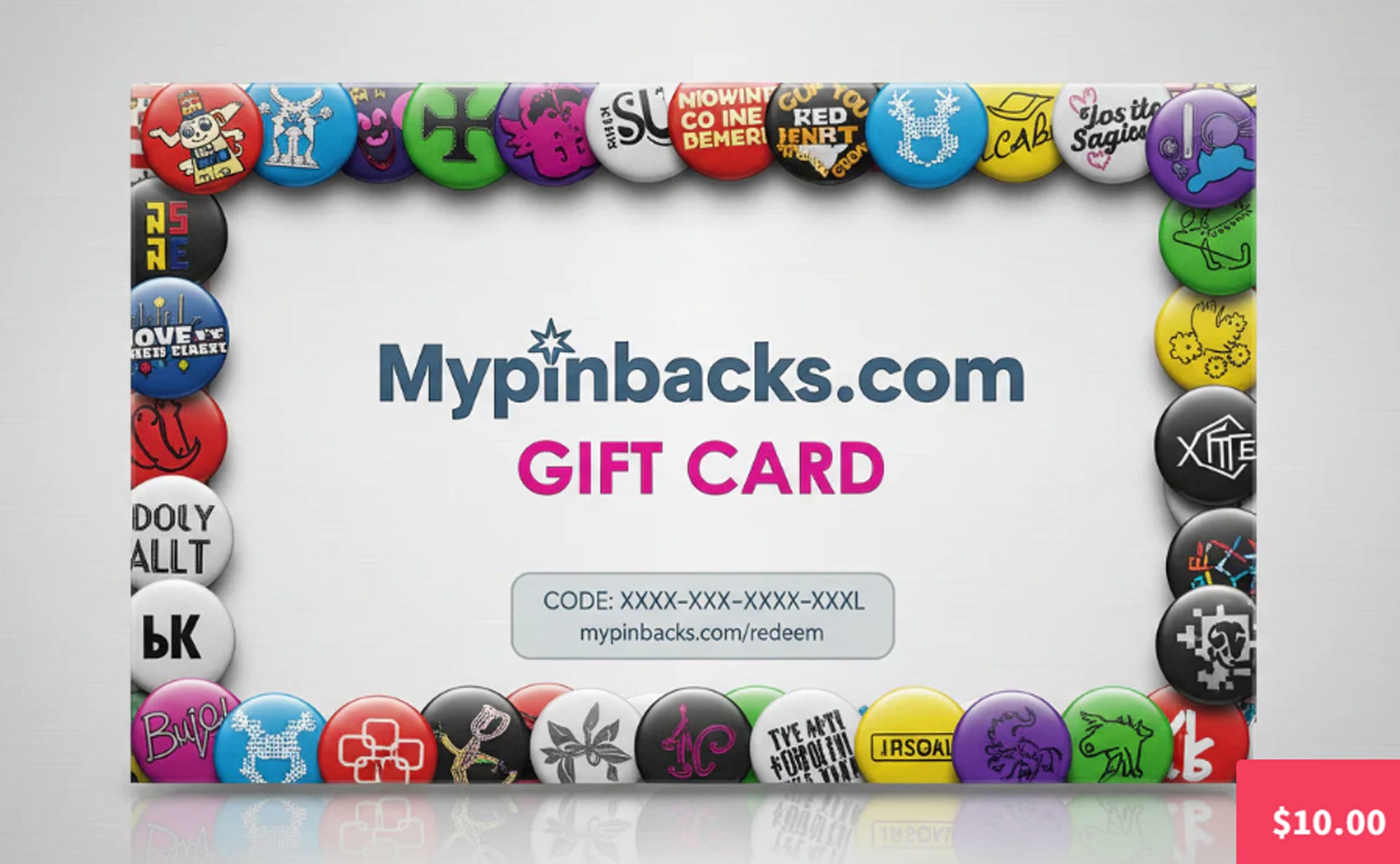 My Pinbacks Gift Cards