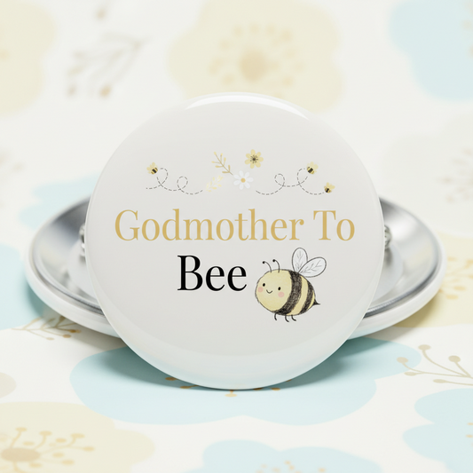 Godmother To Bee Pinback 2.25-inch