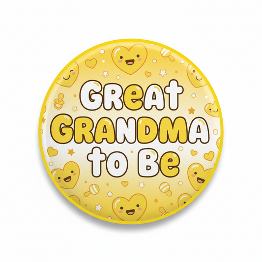 Brave Pin Button 2.25-inch