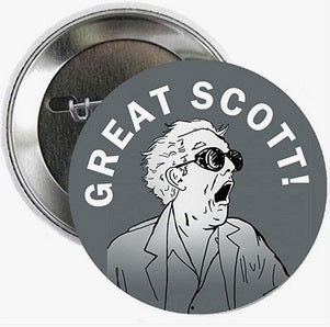 Pinback de 2,25 pouces du Grand Scott