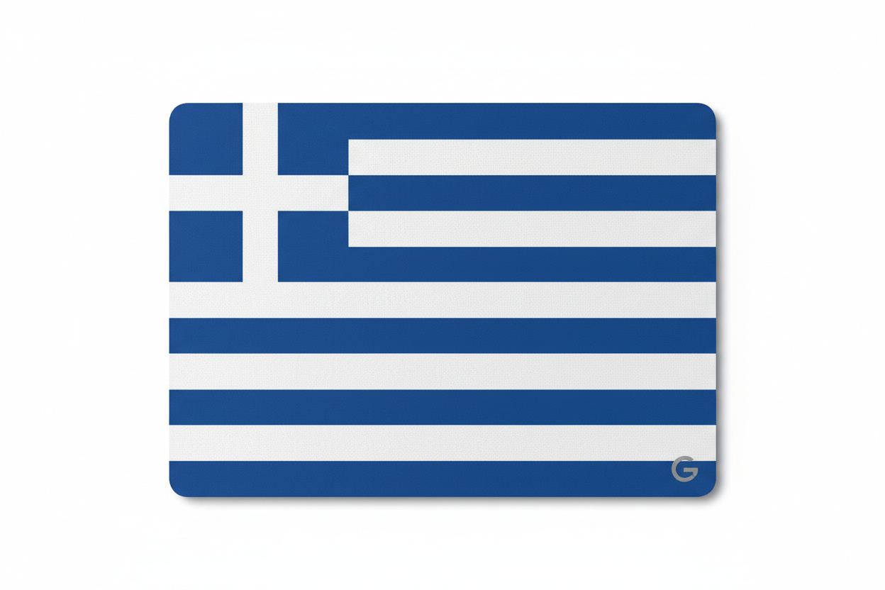 Greece Country Flag Mousepad for Computers