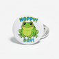 Green Frog Pinback 2.25-inch