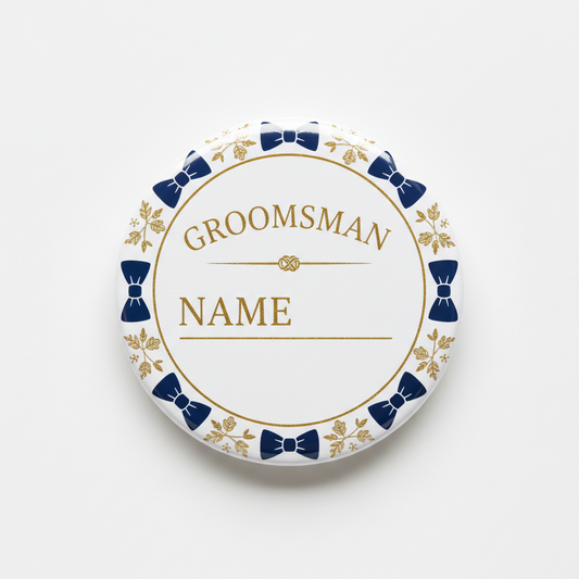 Custom Family Reunion Road Trip Mountain Pin Button 2.25-inch
