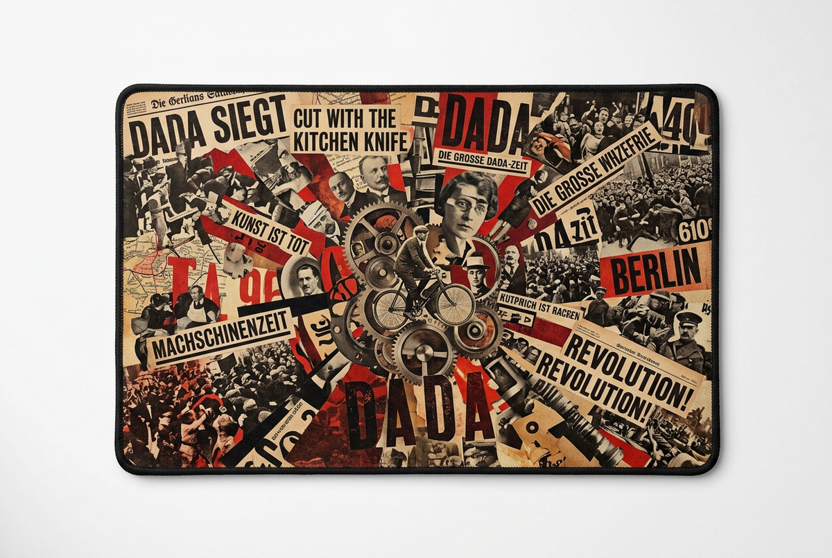 Hannah Höch Cut with the Kitchen Knife Mousepad
