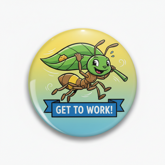 Hard Working Little Ant 2.25-inch