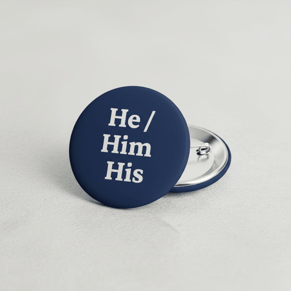 BADASS Colorful Fun Cool Handlettering Pin Button 2.25-inch