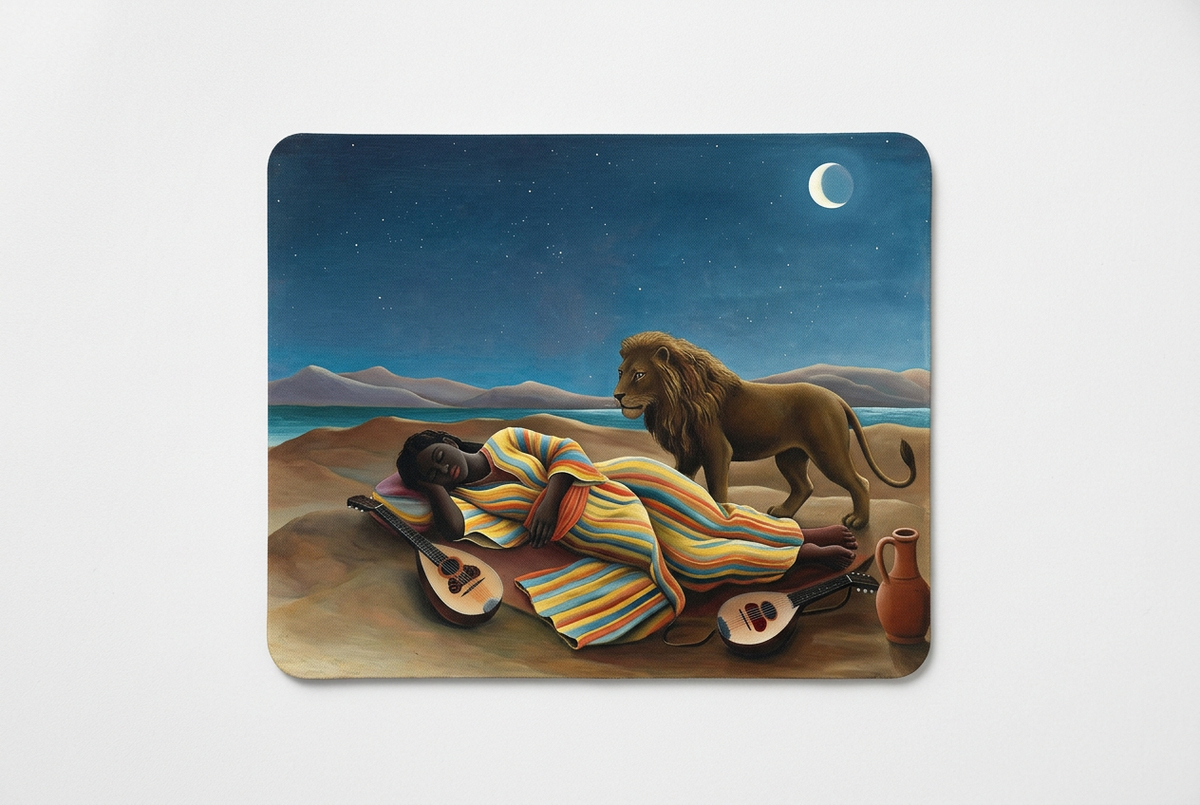Henri Rousseau The Sleeping Gypsy Mousepad