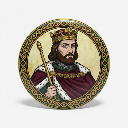 HENRY II ENGLAND Pinback 2.25-inch