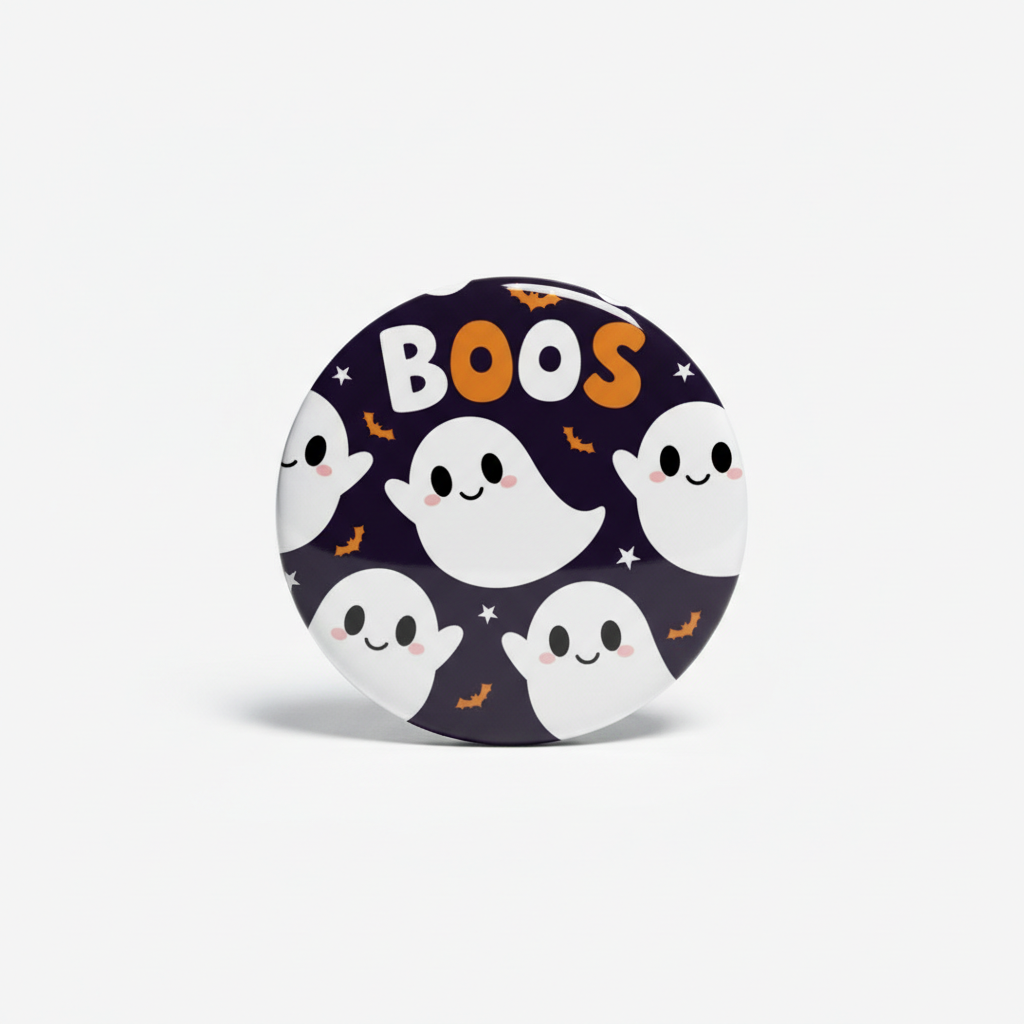 I am here for the boos Halloween Pinback 2.25-inch