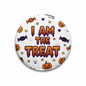 I am The Treat Halloween Pinback 2.25-inch