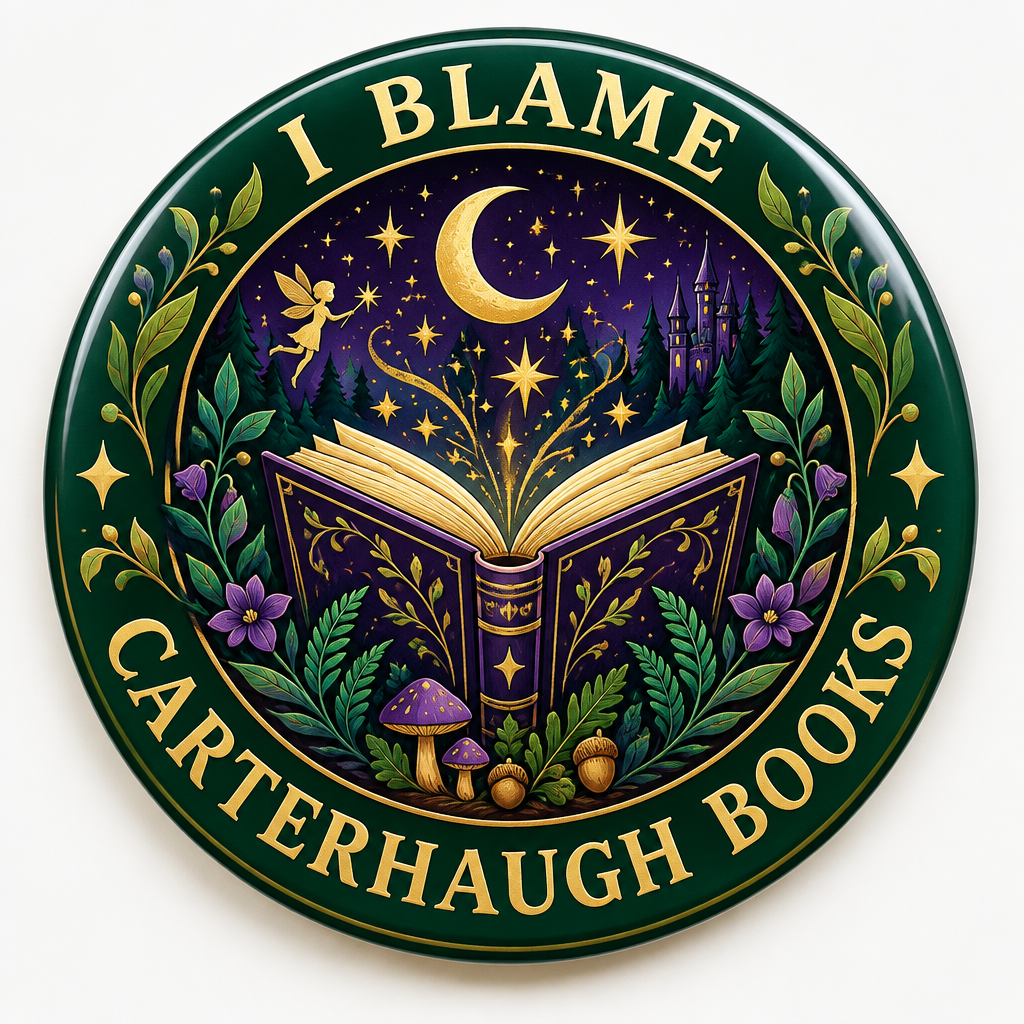 I Blame Carterhaugh Books Pin Button 2.25-inch
