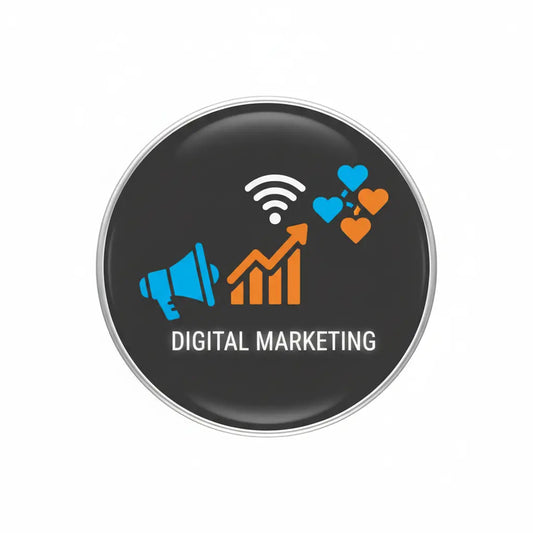 I do Digital Marketing Pinback 2.25-inch