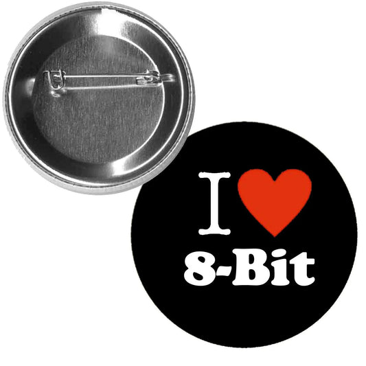 I Love a Bit Pinback Button 2.25-inch - My Pinbacks