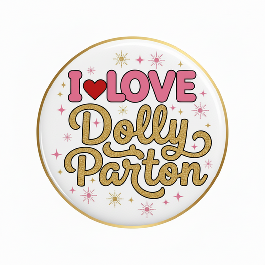 Custom Name Pin Button 2.25-inch