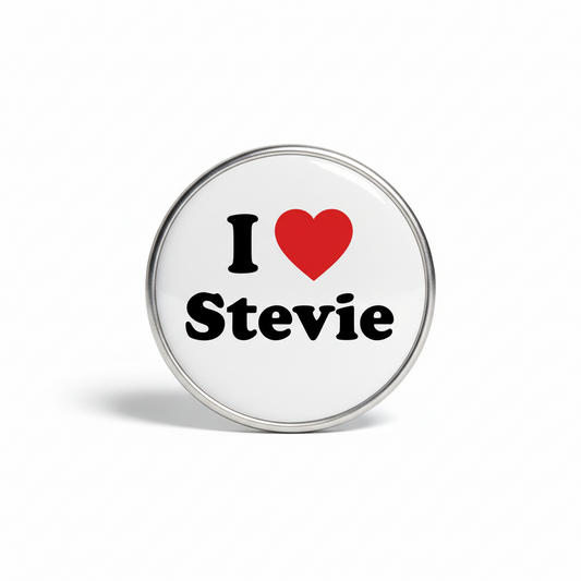 I Love Stevie Pinback 2.25-inch