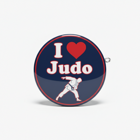 I Love Judo Pinback 2.25-inch