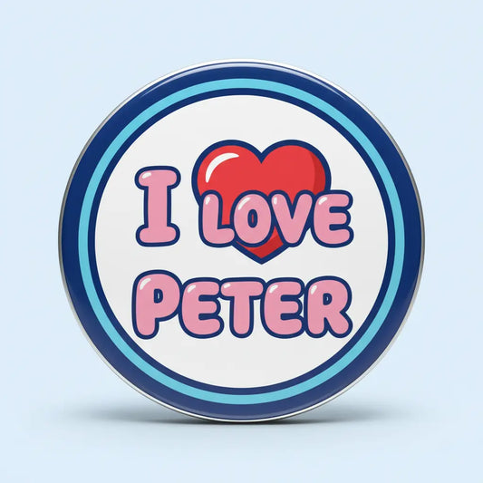 I Love Peter Pinback 2.25-inch
