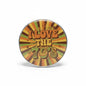 2.25-inch pinback button with colorful 'LOVE THE 70's' graphic and rays