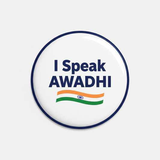 I Speak AWADHI India Magnet 2.25-inch