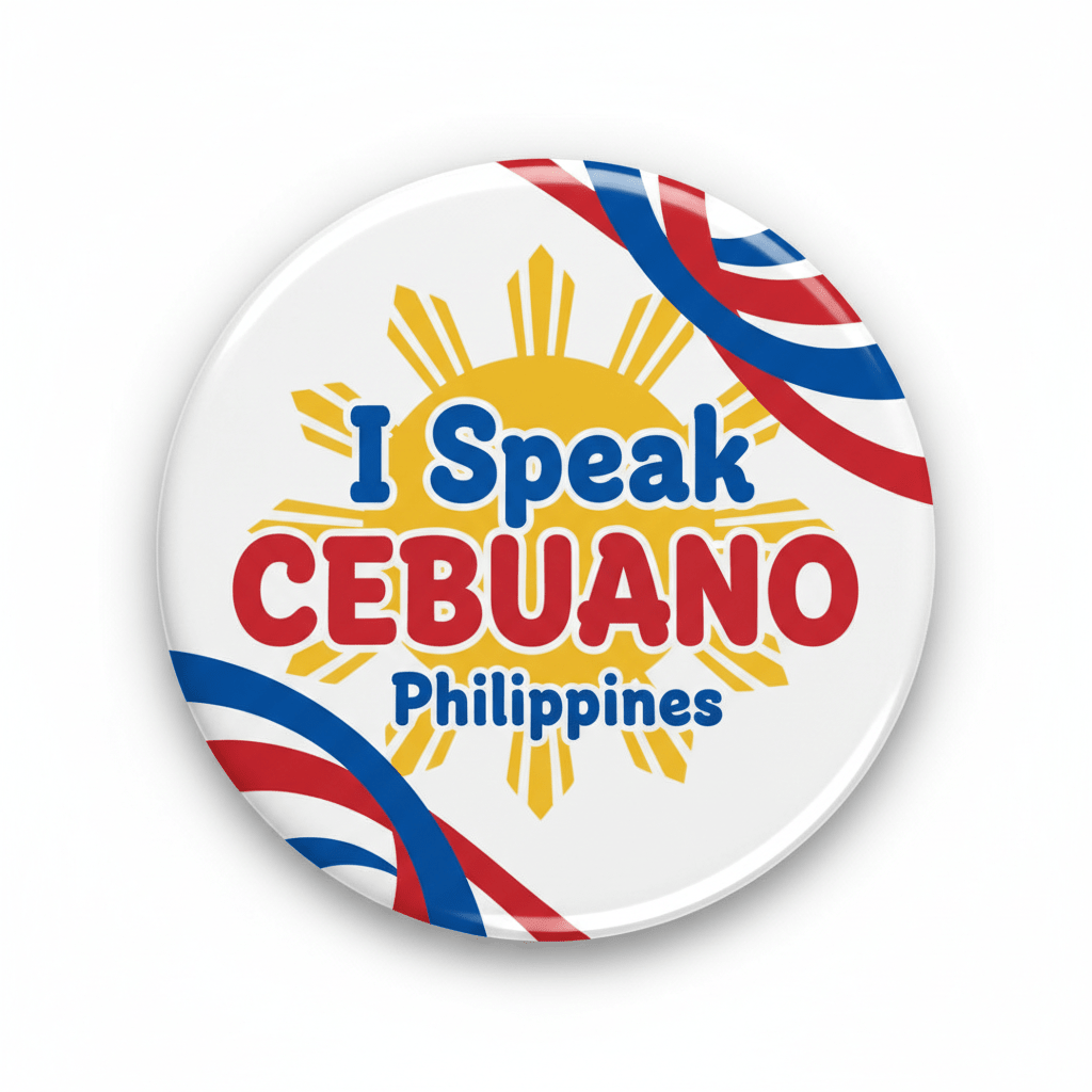 I Speak CEBUANO Philippines Magnet 2.25-inch - My Pinbacks