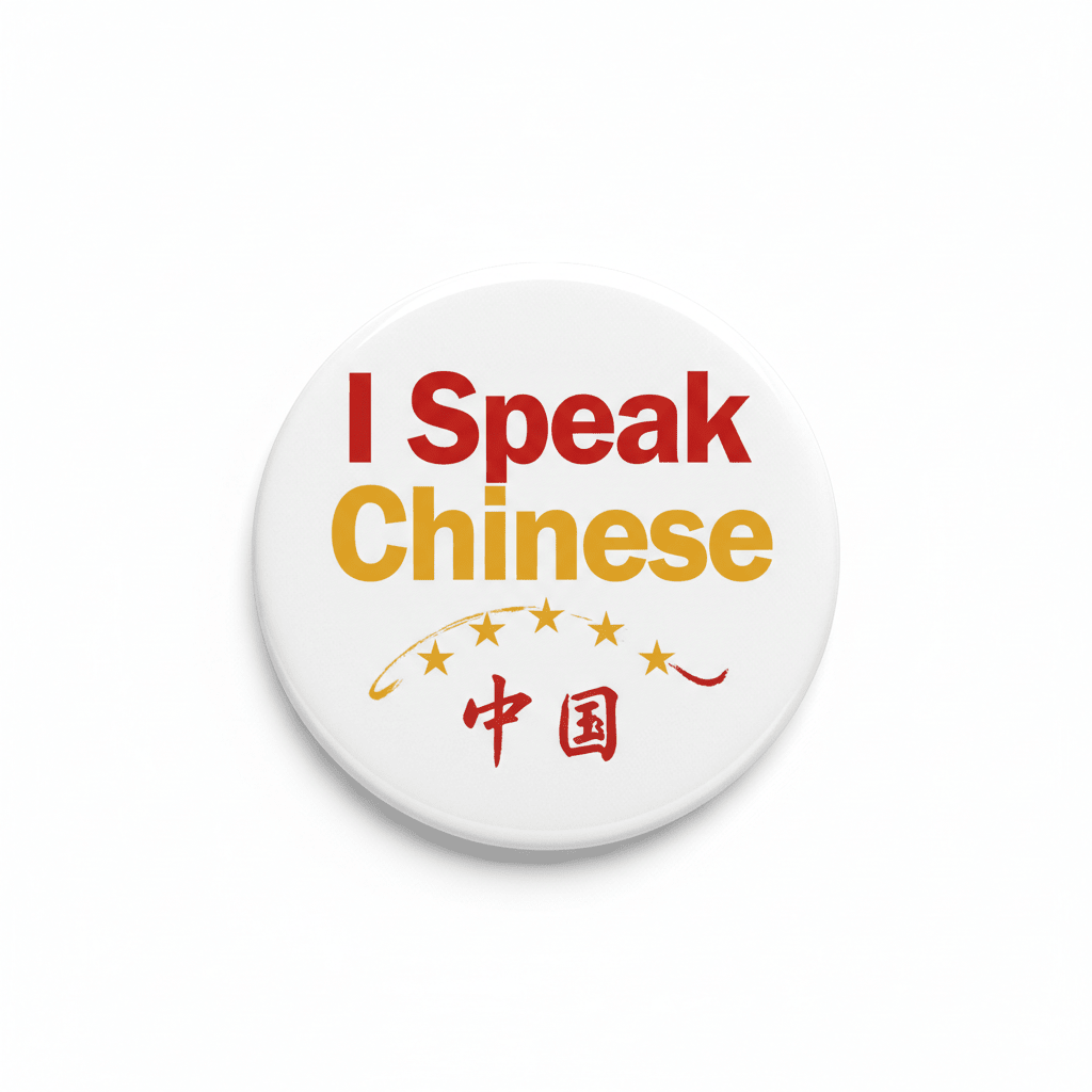 I Speak CHINESE GAN China Magnet 2.25-inch - My Pinbacks