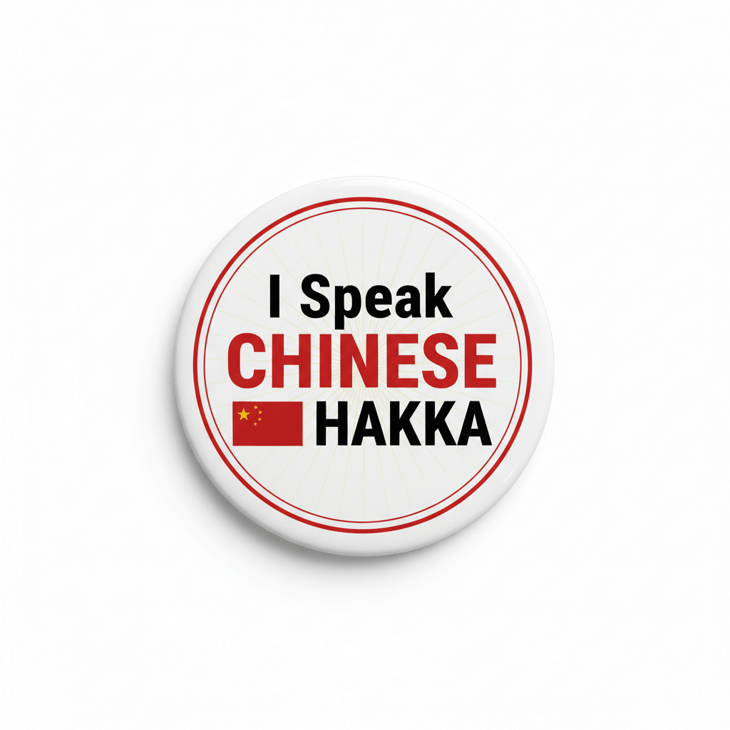 I Speak CHINESE HAKKA China Magnet 2.25-inch - My Pinbacks