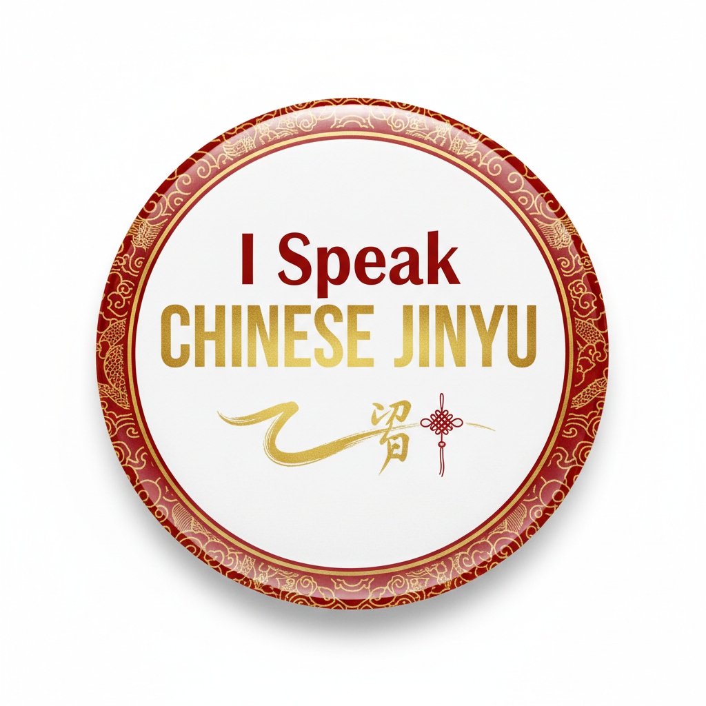 I Speak CHINESE JINYU China Magnet 2.25-inch