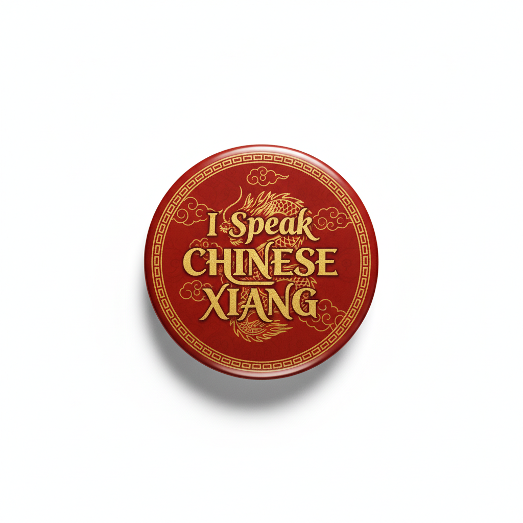 I Speak CHINESE XIANG China Magnet 2.25-inch