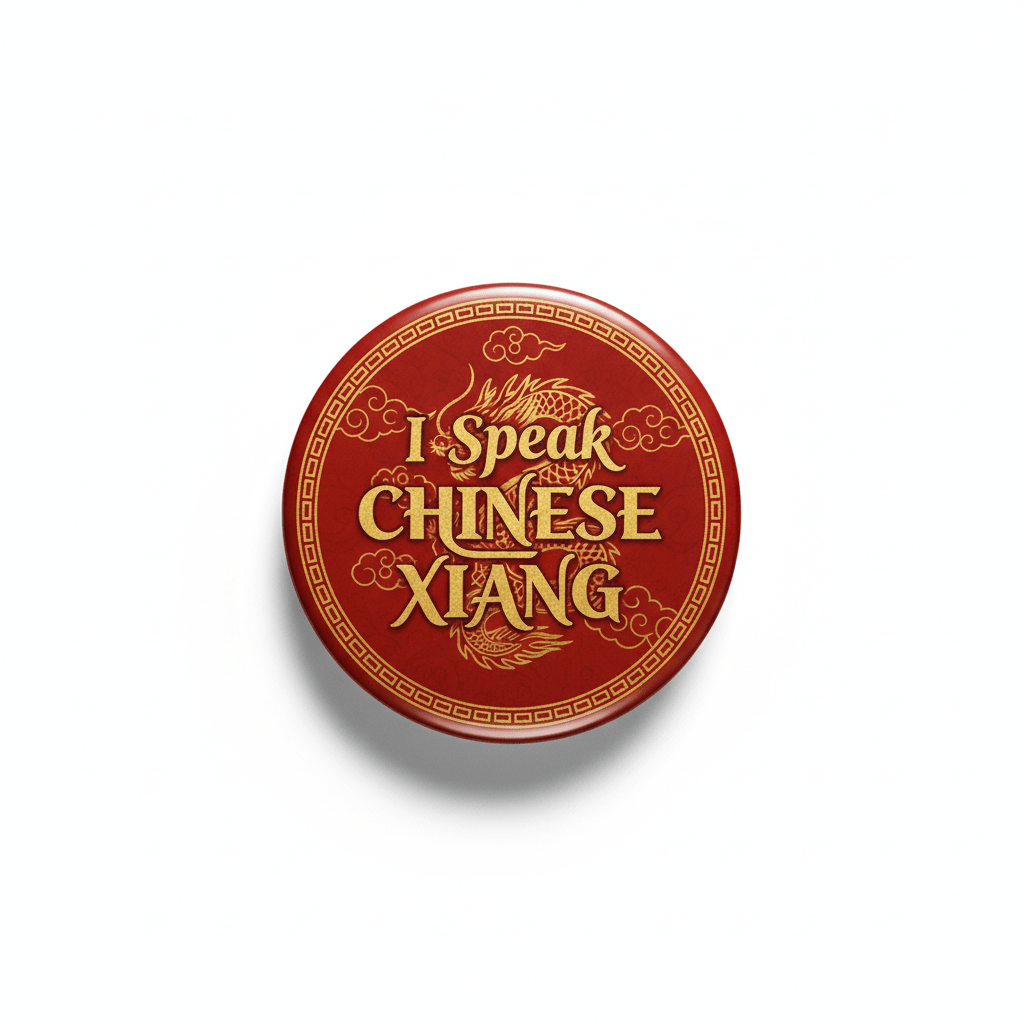 I Speak CHINESE XIANG China Magnet 2.25-inch - My Pinbacks