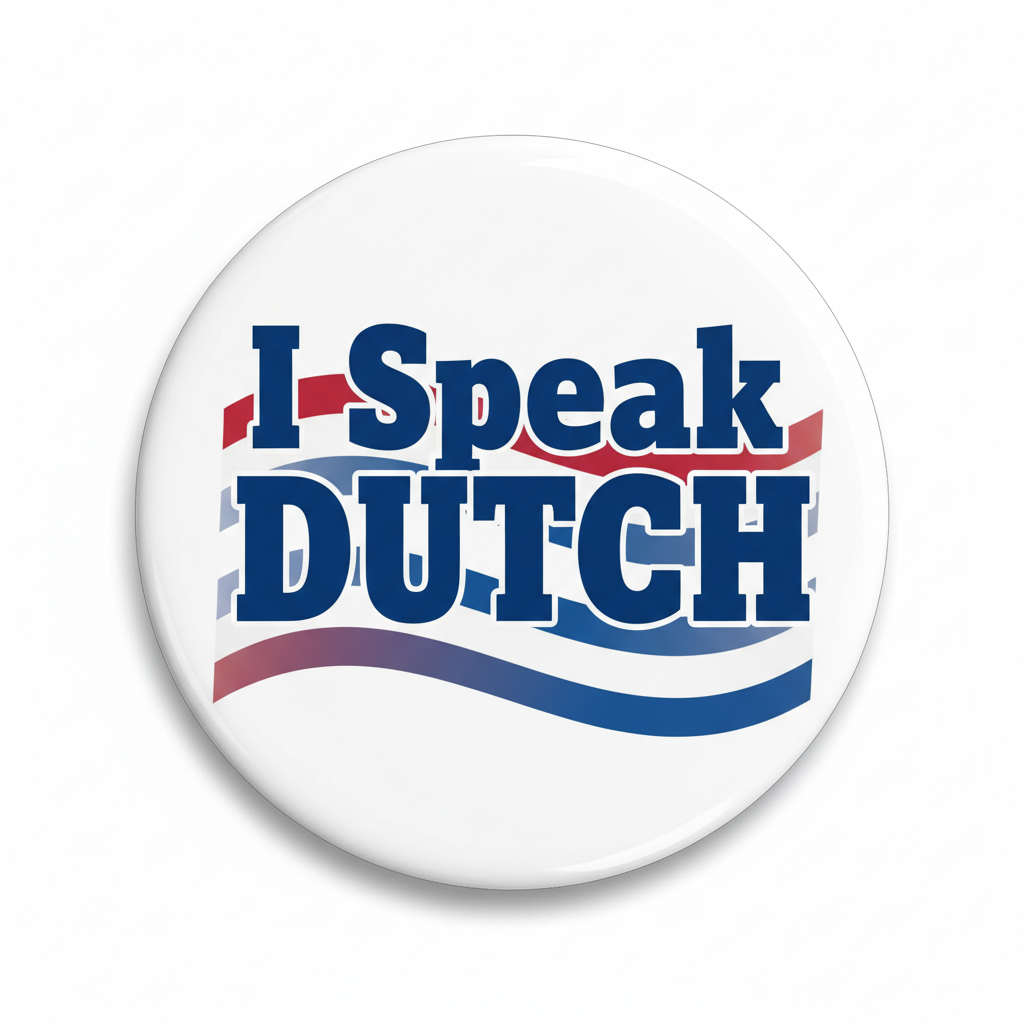 I Speak DUTCH Netherlands Magnet 2.25-inch