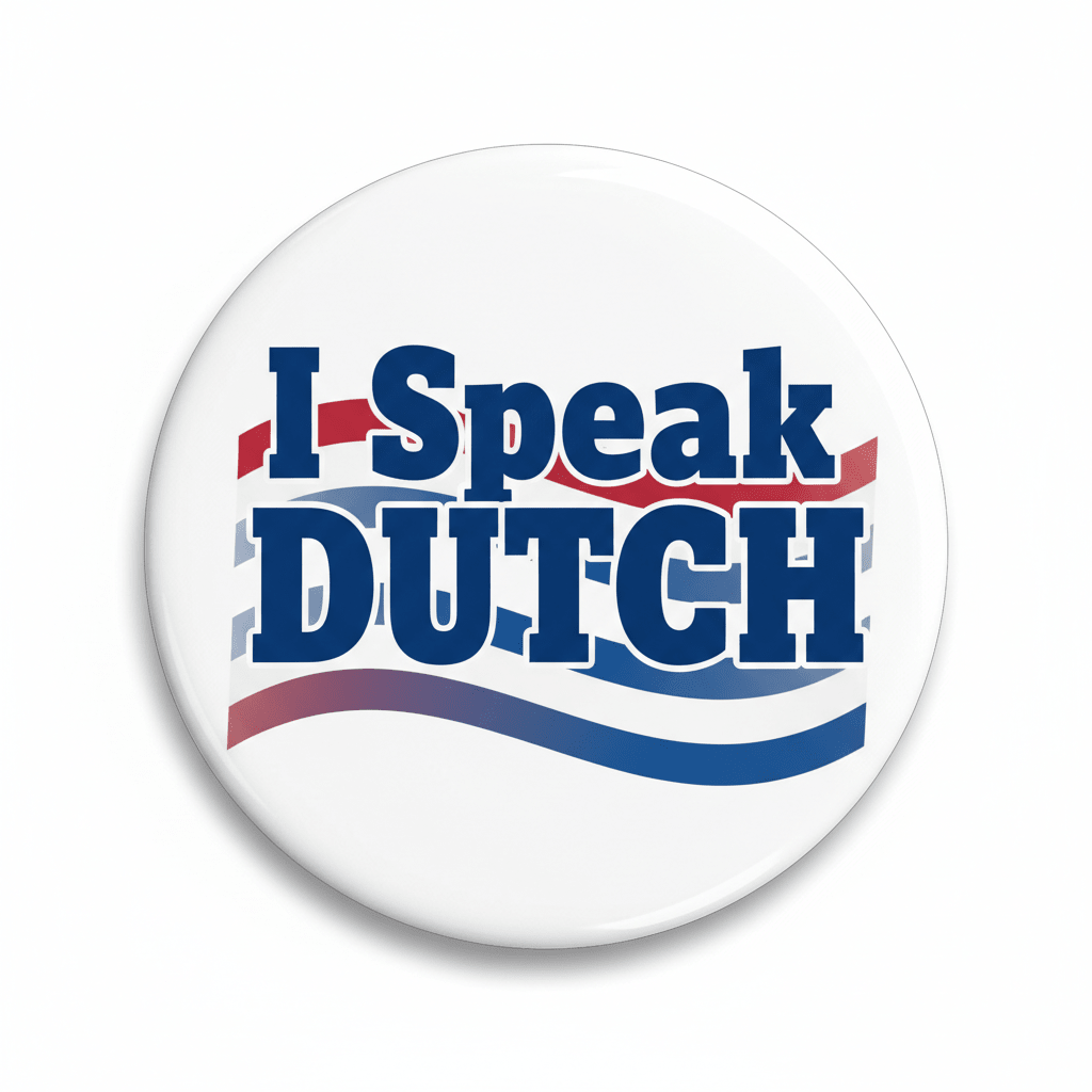 I Speak DUTCH Netherlands Magnet 2.25-inch - My Pinbacks