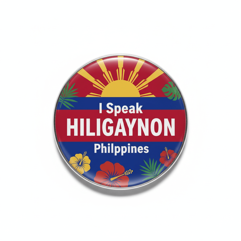 I Speak HILIGAYNON Philippines Magnet 2.25-inch - My Pinbacks