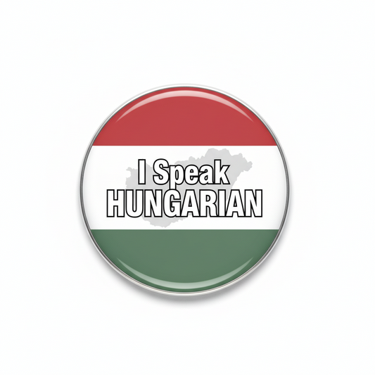 I Speak HUNGARIAN Hungary Magnet 2.25-inch