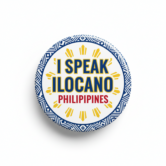 I Speak ILOCANO Philippines Magnet 2.25-inch