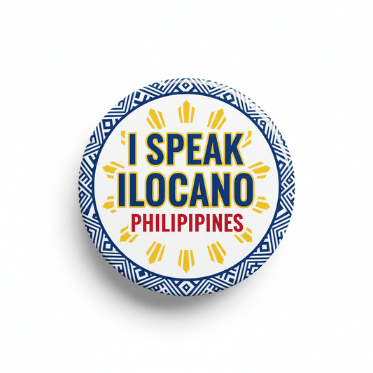 I Speak ILOCANO Philippines Magnet 2.25-inch - My Pinbacks