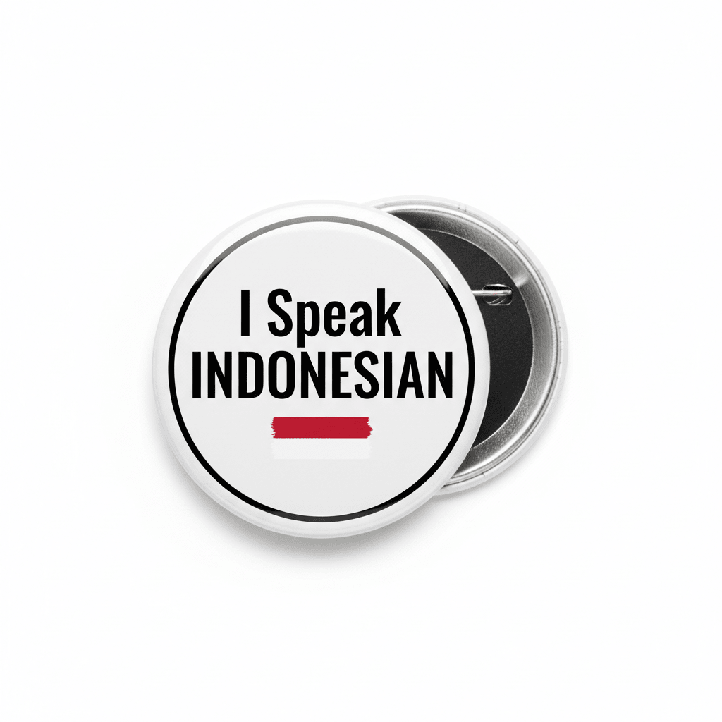 I Speak INDONESIAN Indonesia Magnet 2.25-inch - My Pinbacks