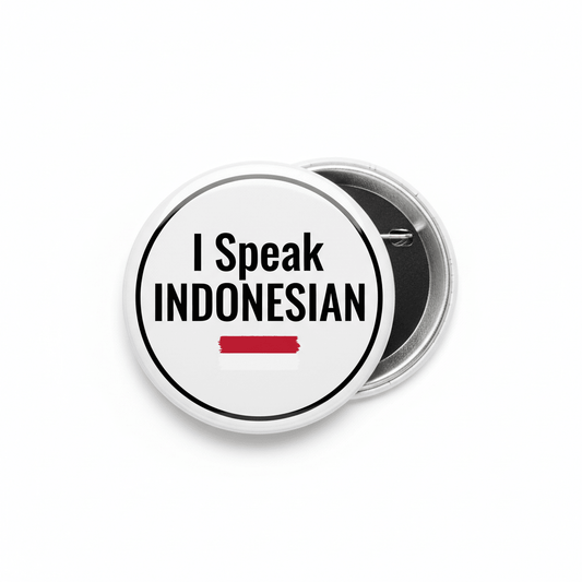 I Speak INDONESIAN Indonesia Magnet 2.25-inch - My Pinbacks