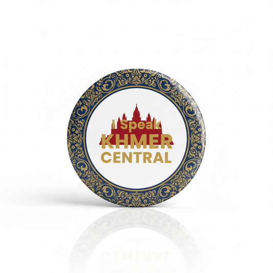 I Speak KHMER CENTRAL Cambodia Magnet 2.25-inch - My Pinbacks