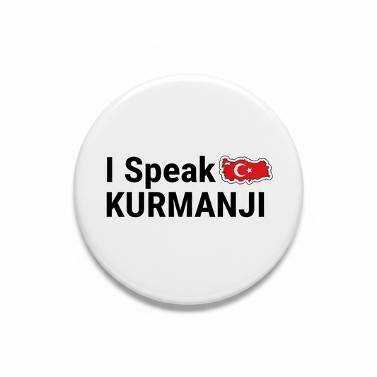 I Speak KURMANJI Turkey Magnet 2.25-inch