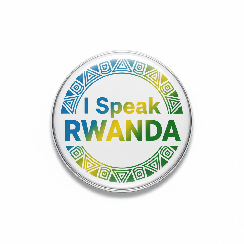 I Speak RWANDA Rwanda Magnet 2.25-inch