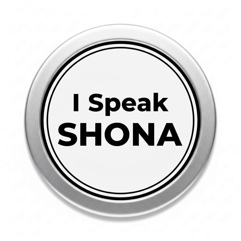 I Speak SHONA Magnet 2.25-inch