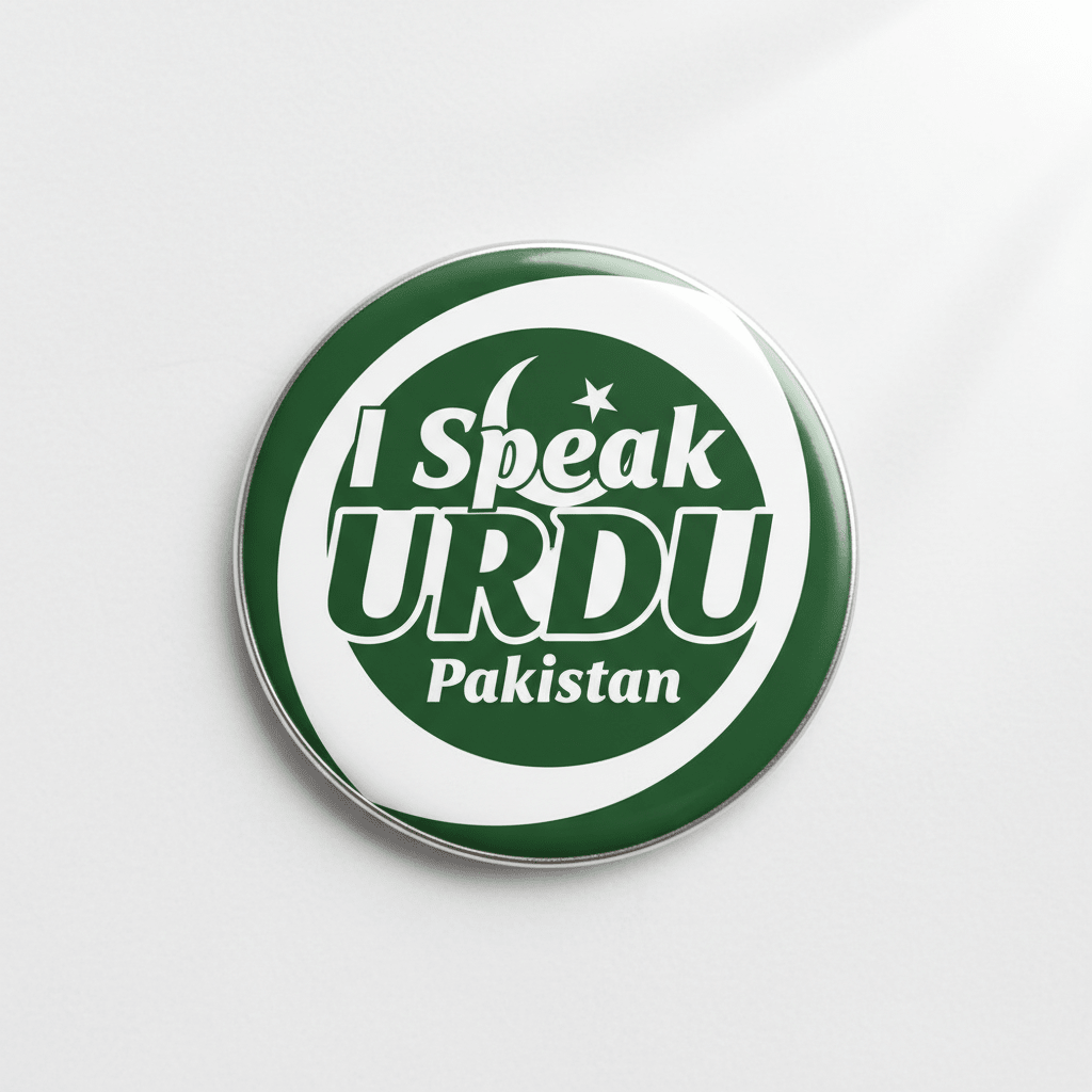I Speak URDU Pakistan Magnet 2.25-inch - My Pinbacks