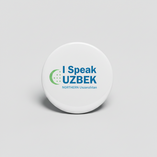 I Speak UZBEK NORTHERN Uzbekistan Magnet 2.25-inch