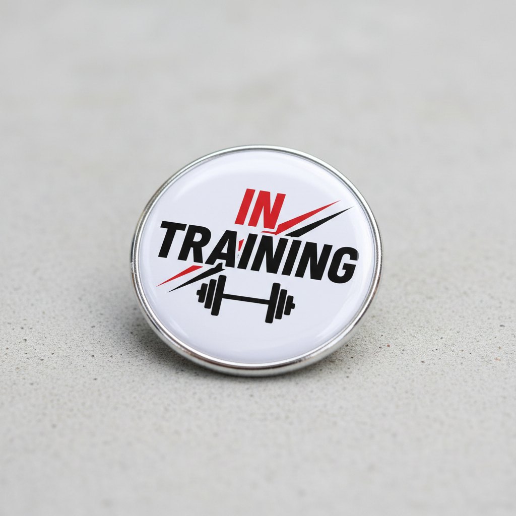 IN TRAINING Pinback 2.25-inch