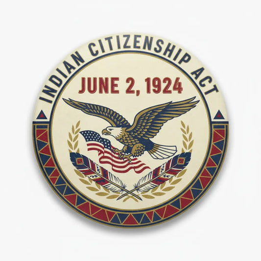 Indian Citizenship Act of 1924 (June 2) 2.25-inch