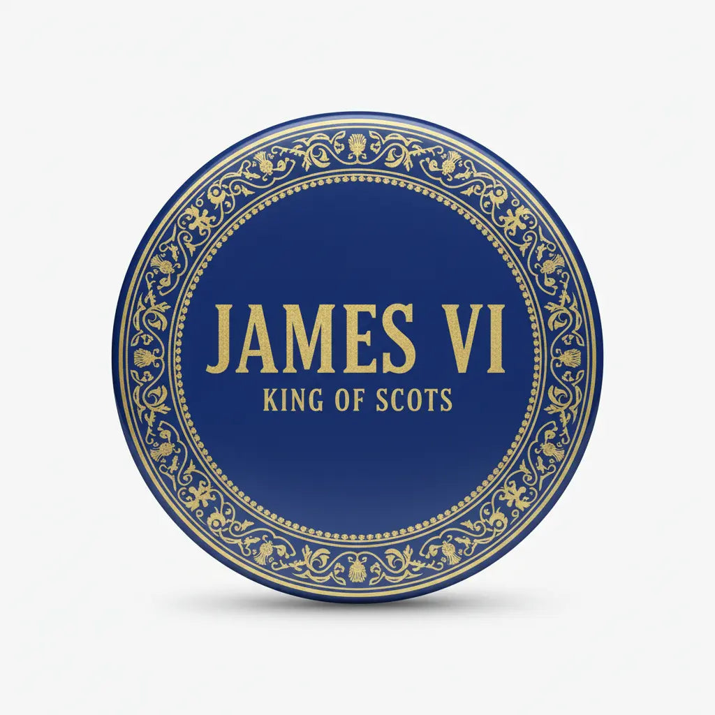 JAMES VI Pinback 2.25-inch